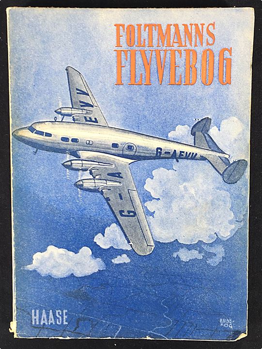 Foltmanns Flyvebog - flyvemaskinens arbejdsfelt af John Foltmann. Illustreret 156 sider. 