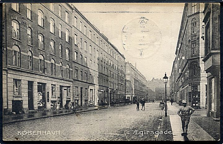 København. Ægirsgade. P. Jensen no. 9034. 