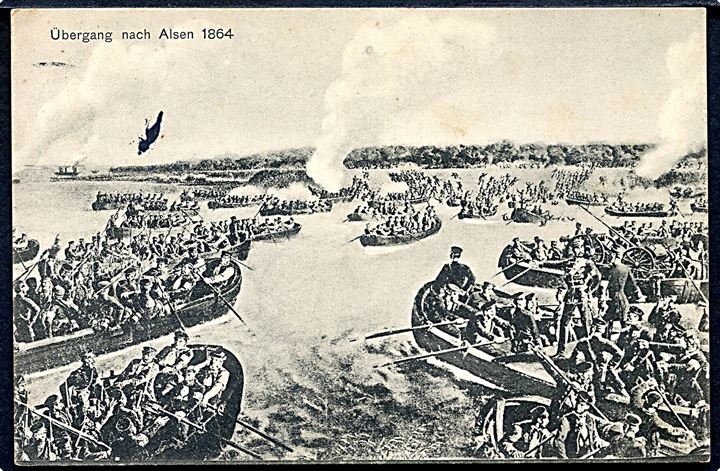 Slaget om Als. Übergang nach Alsen 1864. Carl C. Biehl no. 2852. 