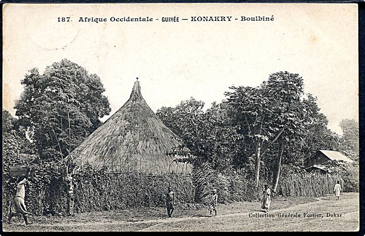 Afrique Occidentale. Guinée. Konakry. Boulbiné. Collection Generale no. 187. 