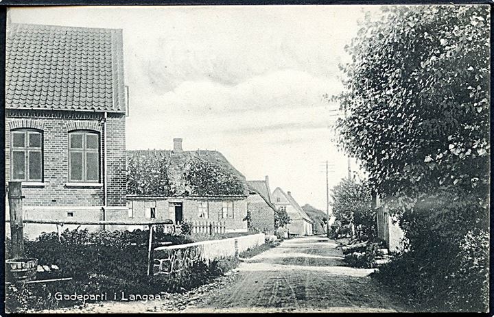 Gadeparti i Langaa. H. A. Ebbesen no. 511. 