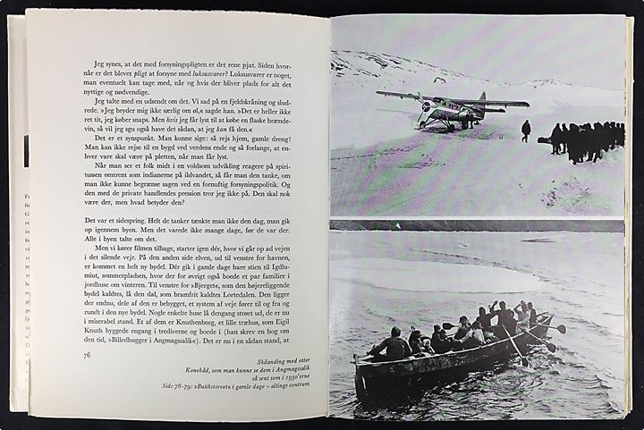 Grønland - fra Kap Farvel til Angmagssalik af Franz Berliner. Illustreret beskrivelse af Østgrønland. 221 sider ikke opsprættet.