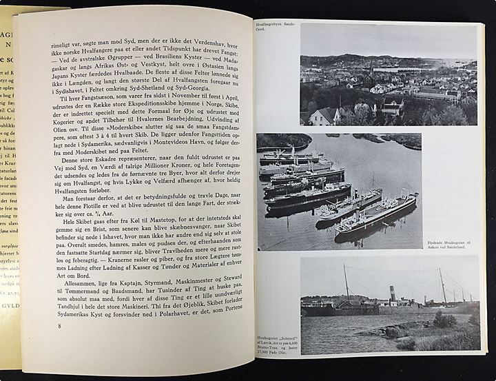 En Hvalfangerfærd af Aage Krarup Nielsen. Beskrivelse af hvalfangertogt med S/S Solstrejf til Antarktis. 118 sider i kassette.