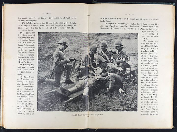 Boerne, deres Land og Frihedskamp ved George Smidt. Illustreret 398 sider. Meget slidt eksemplar med løs ryg.