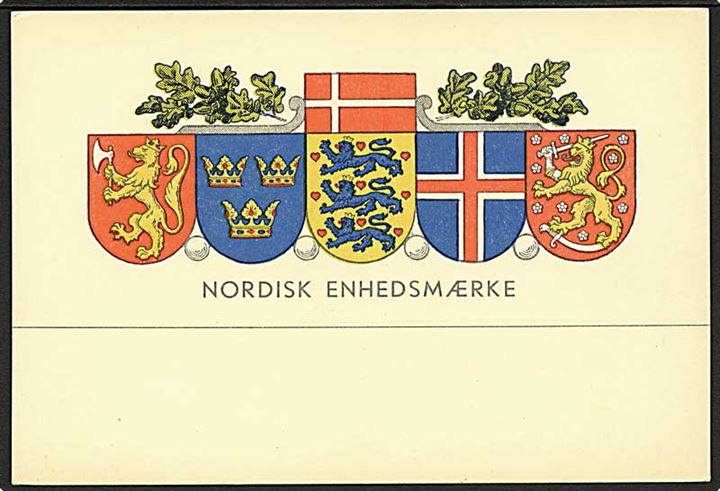 Nordisk enhedsmærke. V.S. Christensen u/no.