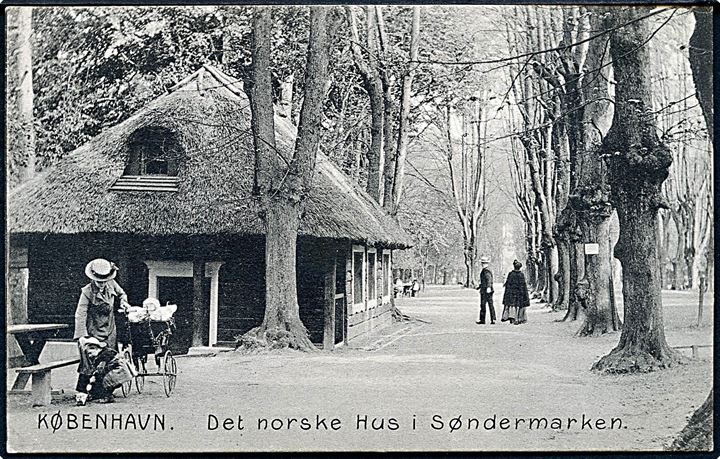 København. Det norske hus i Søndermarken. Stenders no. 10785. 