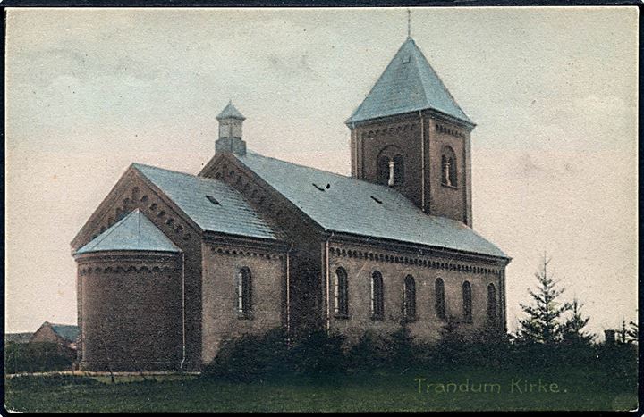 Trandum Kirke. Stenders no. 8786. 