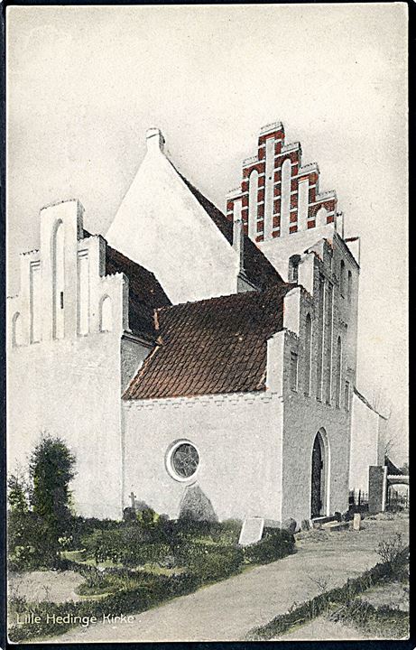 Lille Hedinge Kirke. Stenders no. 6705. 
