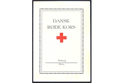 Samaritter-Bevis fra Dansk Røde Kors i Aalborg dateret d. 22.2.1949.