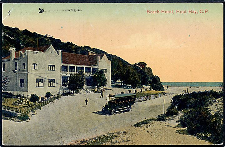 Cape Town. Beach Hotel, Hout Bay. Valentine & Sons Publishing no. 500261. 