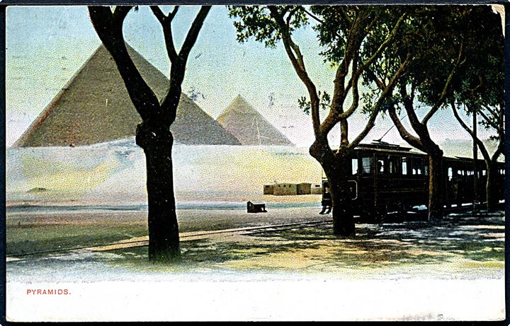 Sporvogn ved Pyramiderne. Lichtenstein & Harari no. 10. 
