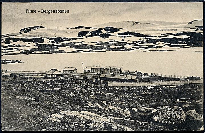 Norge. Finse. Bergensbanen. G. H. no. 835. 