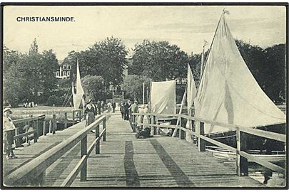 Landgangsbroen ved Christiansminde. P. Brandt no. 22.