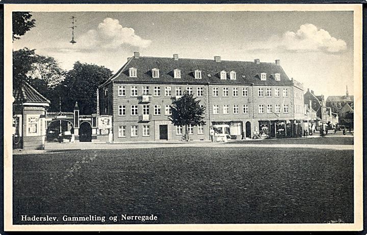 Haderslev. Gammelting og Nørregade. Rudolf Olsens Kunstforlag no. 784. 