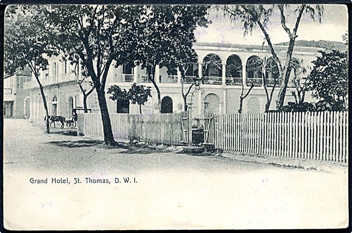 D.V.I., St. Thomas. Grand Hotel. Lightbourn St. Thomas no. 12.