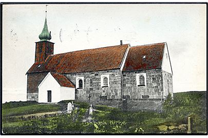 Fiskbæk Kirke. Stenders no. 6946. 