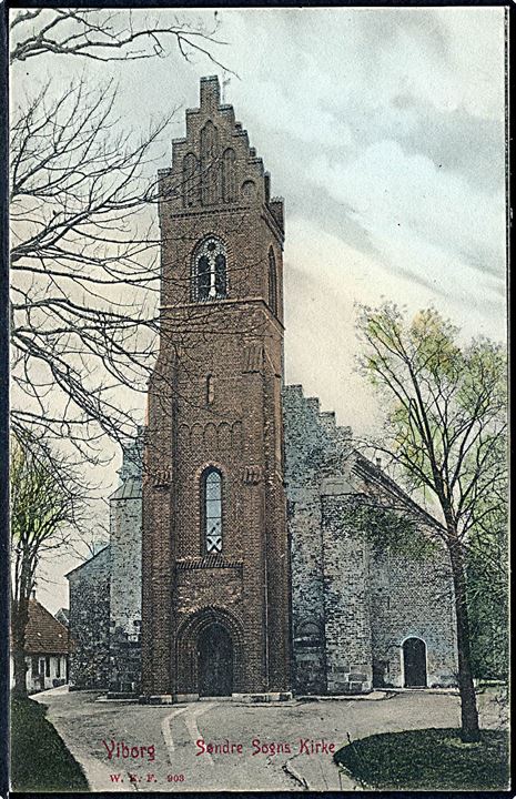 Viborg. Søndre Sogns Kirke. Warburgs Kunstforlag no. 903. 