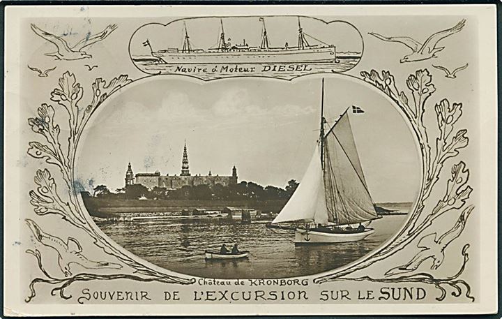 5 øre Chr. X på officielt kongres-brevkort annulleret med brotype IIIb Kjøbenhavn / XVI Intern. Pressekongres d. 16.6.1914 til Skive. 