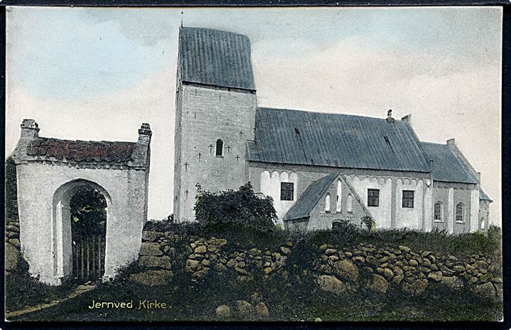 Jernved Kirke. Stenders no. 6715. 