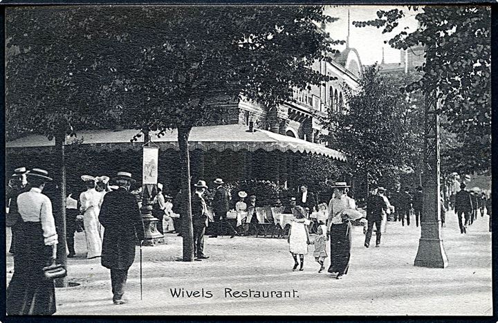 København. Wivels Restaurant. H. Chr. P. no. 6811. 