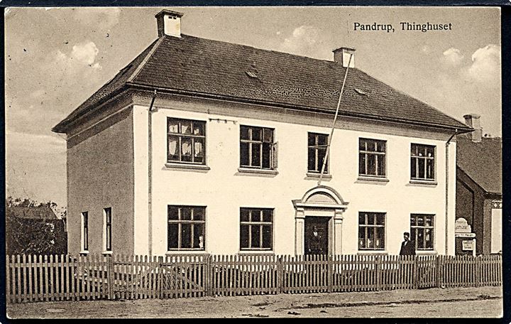 Pandrup, Thinghuset. Victor Andersens Kortforlag no. 40. 