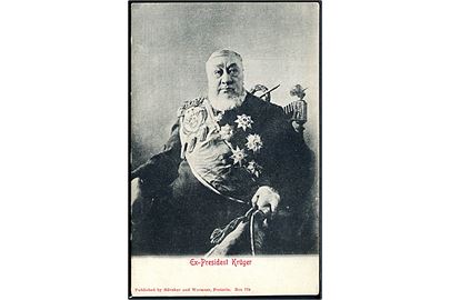 Sydafrika. Ex President Paul Krüger for Boerne. Otto Leder no. 16166. 
