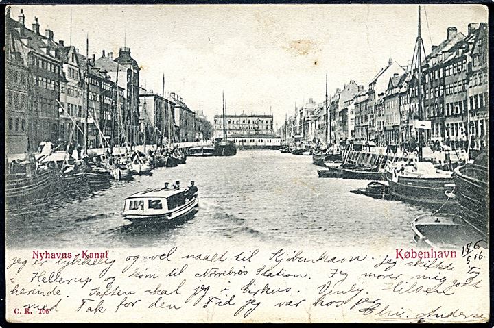 København. Nyhavns Kanal. C. R. no. 106. 