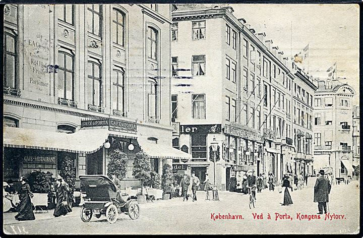 København. Ved á Porta, Kongens Nytorv. No. 9173. 