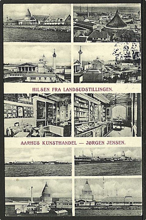 Motiver fra Landsudstillingen i Aarhus. J.J.N. no. 3534. 