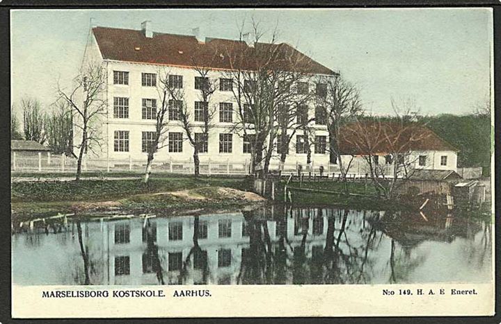 Marselisborg Kostskole i Aarhus. H.A. Ebbesen no. 149.