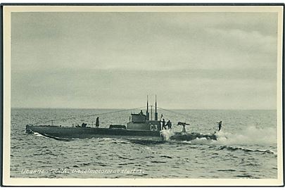 Dansk Marine. V.T. & A. serie U no. 163. “Flora”, undervandsbåd C3.