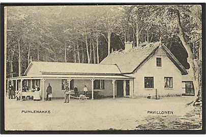 Pavillonen ved Pumlebakken. G. Bruun u/no.