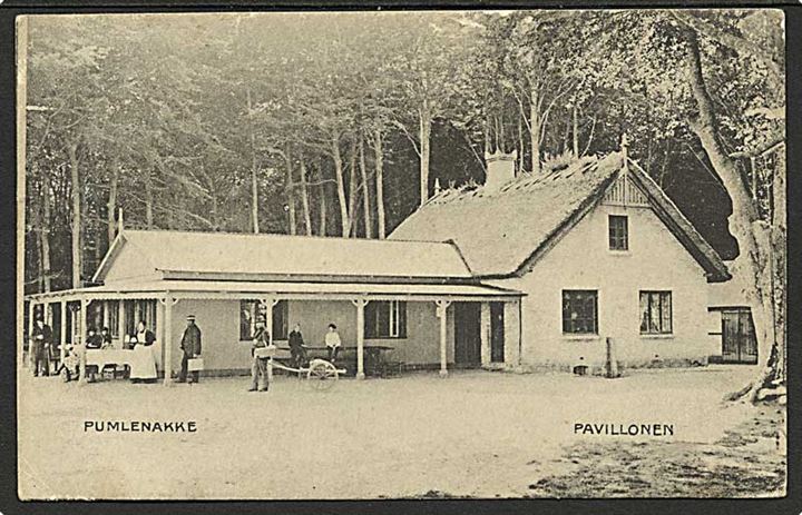 Pavillonen ved Pumlebakken. G. Bruun u/no.