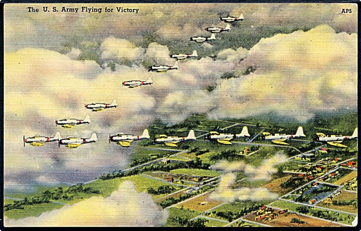 U. S. Army Flying for Victory. Formationsflyvning. No. AP5.