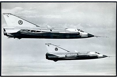Saab J-35 Draken prototyper. U/no. Uden adresselinier.