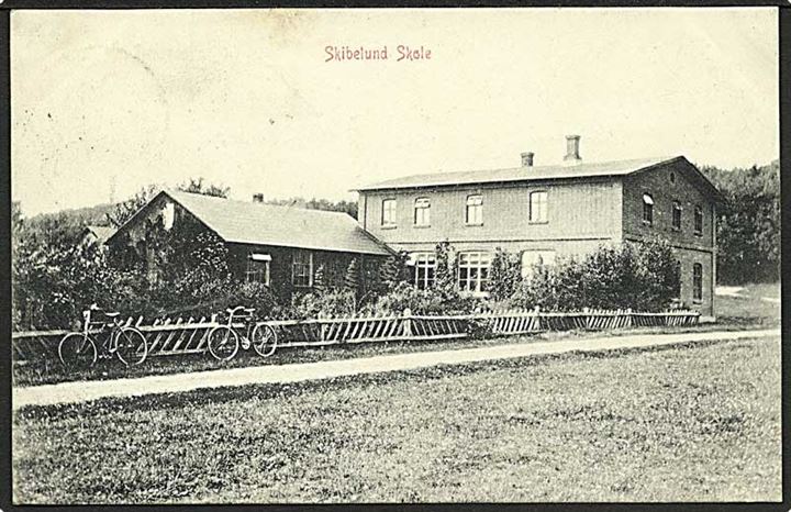 Skibelund Skole. W.K.F. no. 3816.