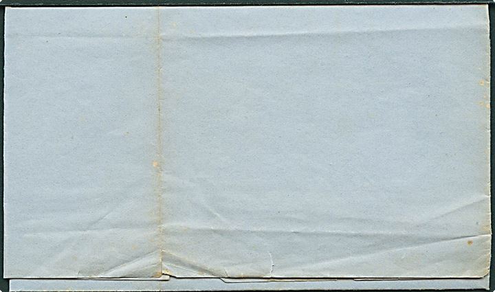 Norddeutscher Postbezirk ½ gr. på brev dateret Stettin d. 14.9.1868 privatbefordret til Flensburg og sendt som lokalbrev i Flensburg d. 17.9.1868. Interessant.