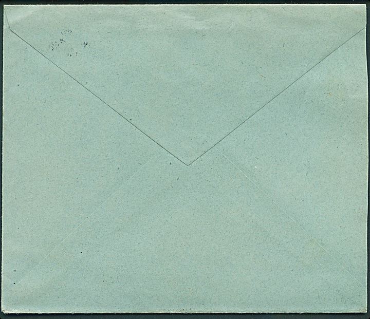 4 øre og 8 øre Tofarvet på brev fra Nyborg annulleret m. antiqua dampskibsstempel Dampsk:Post-Sped: No. 3 d. 20.3.1897 til Landeryd, Sverige. Overfrankeret 2 øre. 