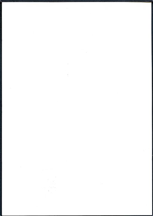 90 øre Postbefordring på Alfred Wegener (1880-1930) Mindeark udgivet i forb. med  Polar-Philatelie München ‘80 udstilling og annulleret med brotype IIh Umanak d. 29.2.1980 med fast dato (skuddag). Vanskeligt mindeark.