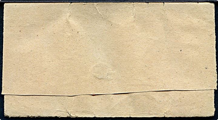 Odense Bypost. 3 øre rød tk. 11½ på lille brev annulleret med violet gummistempel ODENSE BYPOST 1 omb. (ca. 1885) til Fyens Stiftstidendes Contoir. Daka: 16.000