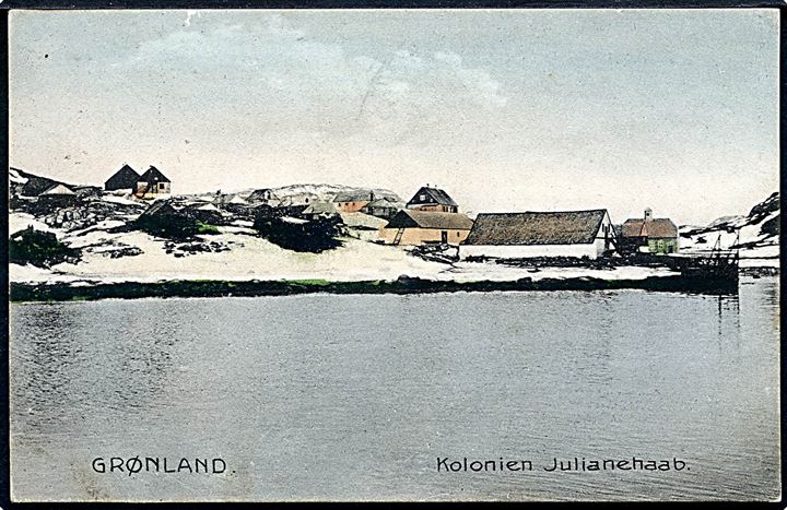 Grønland. Kolonien Julianehaab. Stenders no. 9016. 