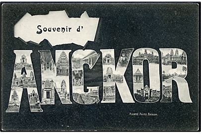Souvenir d' Anckor. Saigon. U/no. 