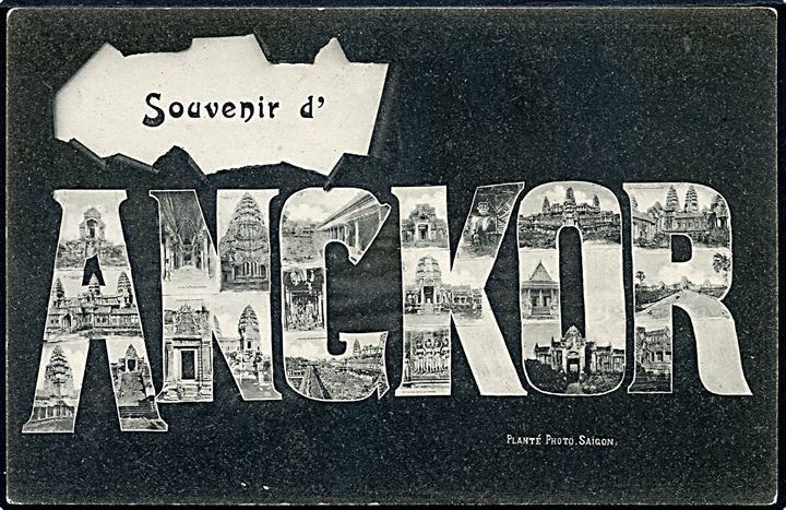 Souvenir d' Anckor. Saigon. U/no. 