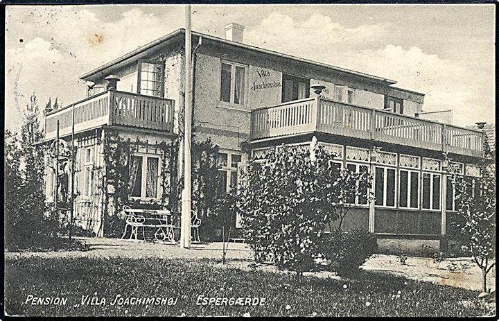 Espergærde. Pension Villa Jochimshøj. Fot. V. Türck no. 335. 