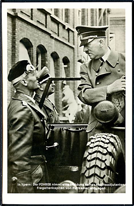 Adolf Hitler i Ypern. Hoffmann u/no.