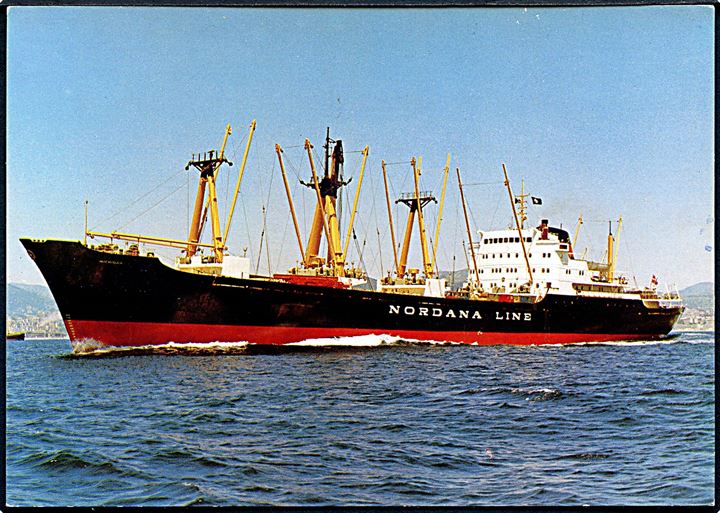 M/S Michigan. DFDS Nordana Line. U/no. 