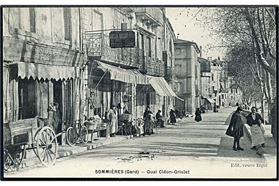 Frankrig, Sommieres, Quai Cléon-Griolet.