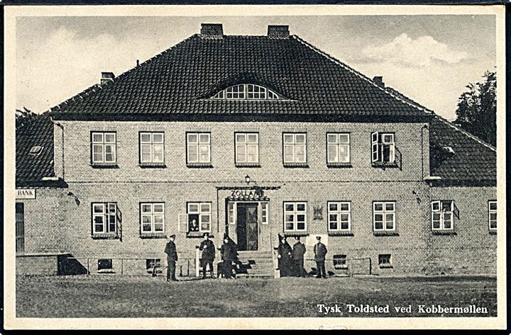 Tyskland. Tysk Toldbod ved Kobbermøllen. Rudolf Olsens Kunstforlag no. 1141. 