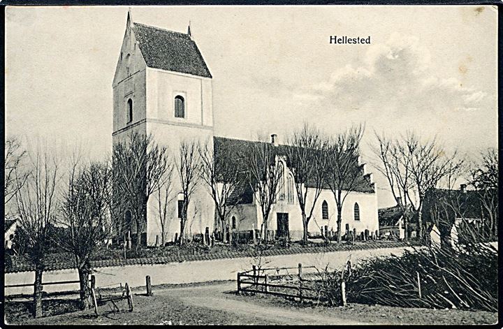 Hellested Kirke. P. N. Tinglef no. 1551. 