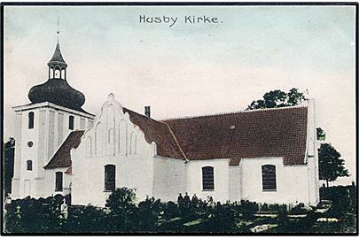 Husby Kirke. Stenders no. 10139. 